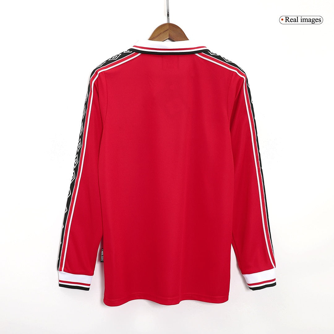 Retro Jersey Manchester United Home Long Sleeve 1998/99