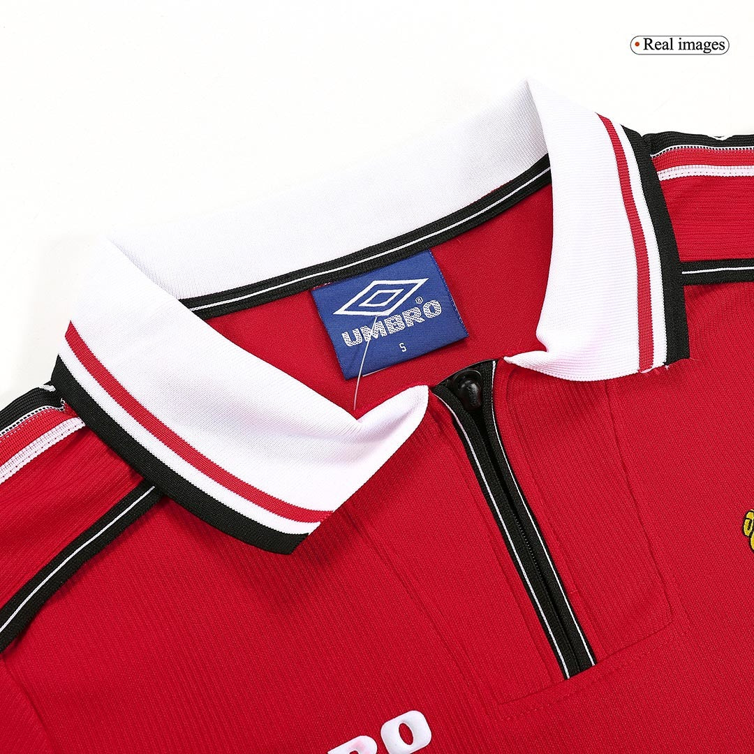 Retro Jersey Manchester United Home Long Sleeve 1998/99