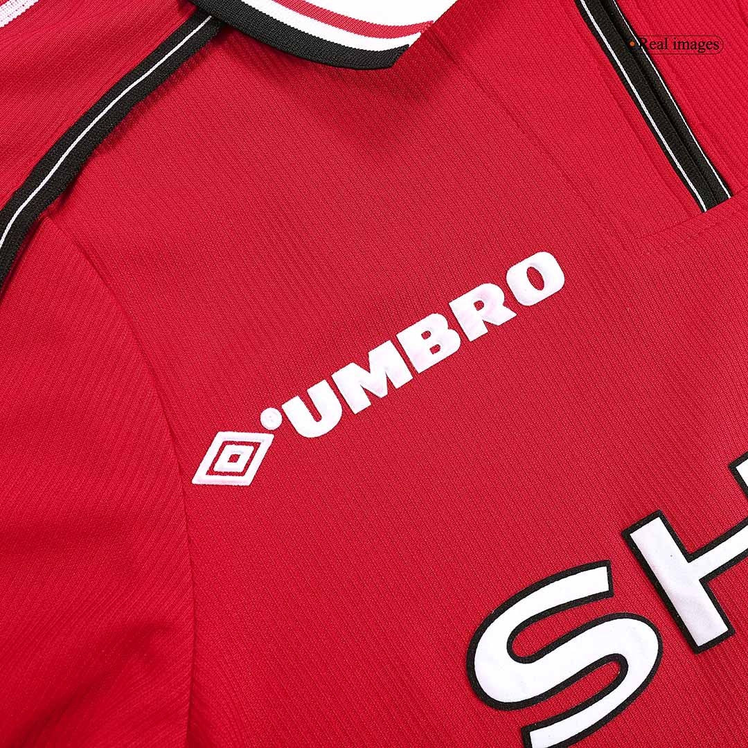 Retro Jersey Manchester United Home Long Sleeve 1998/99