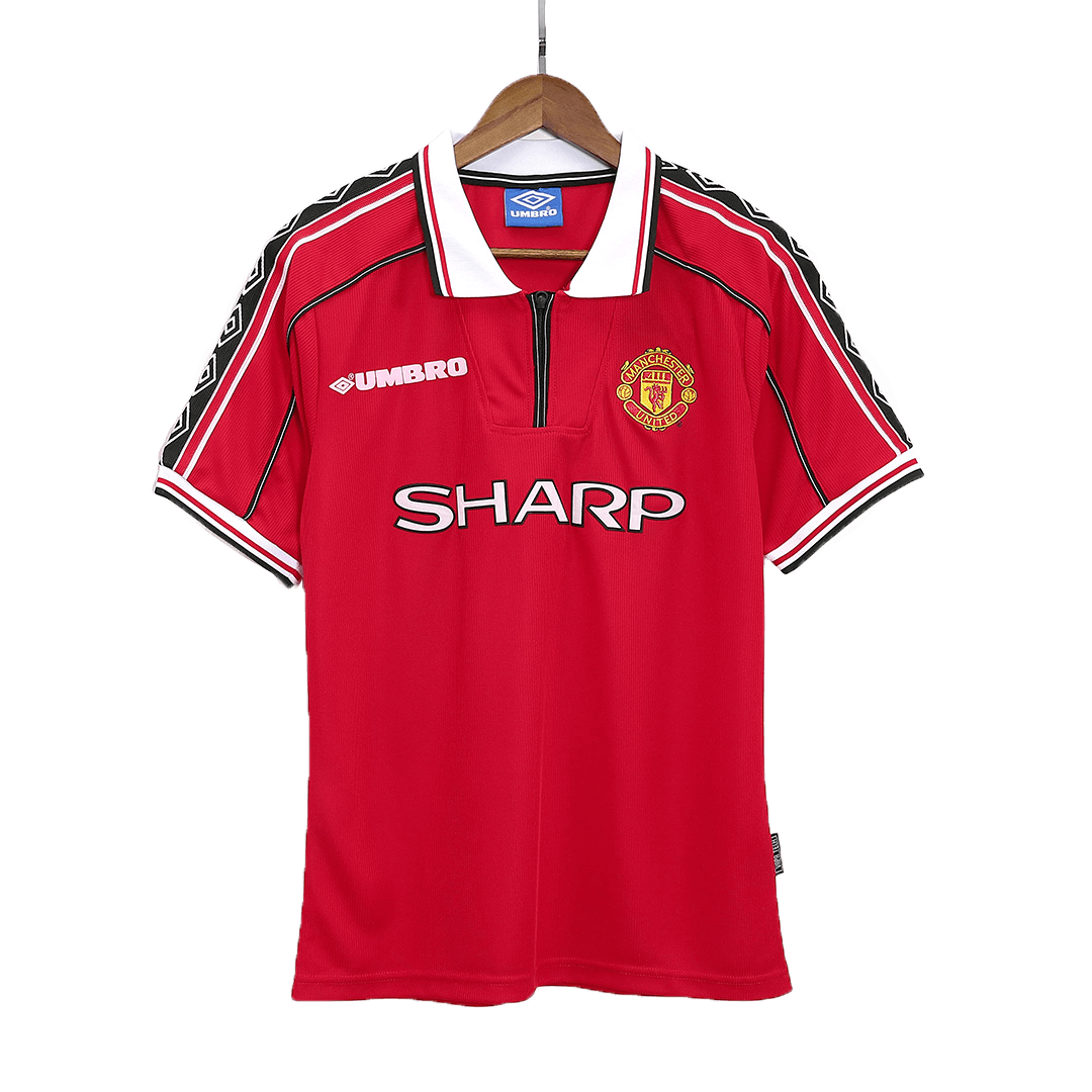Retro Soccer Jersey Manchester United Home 98/00