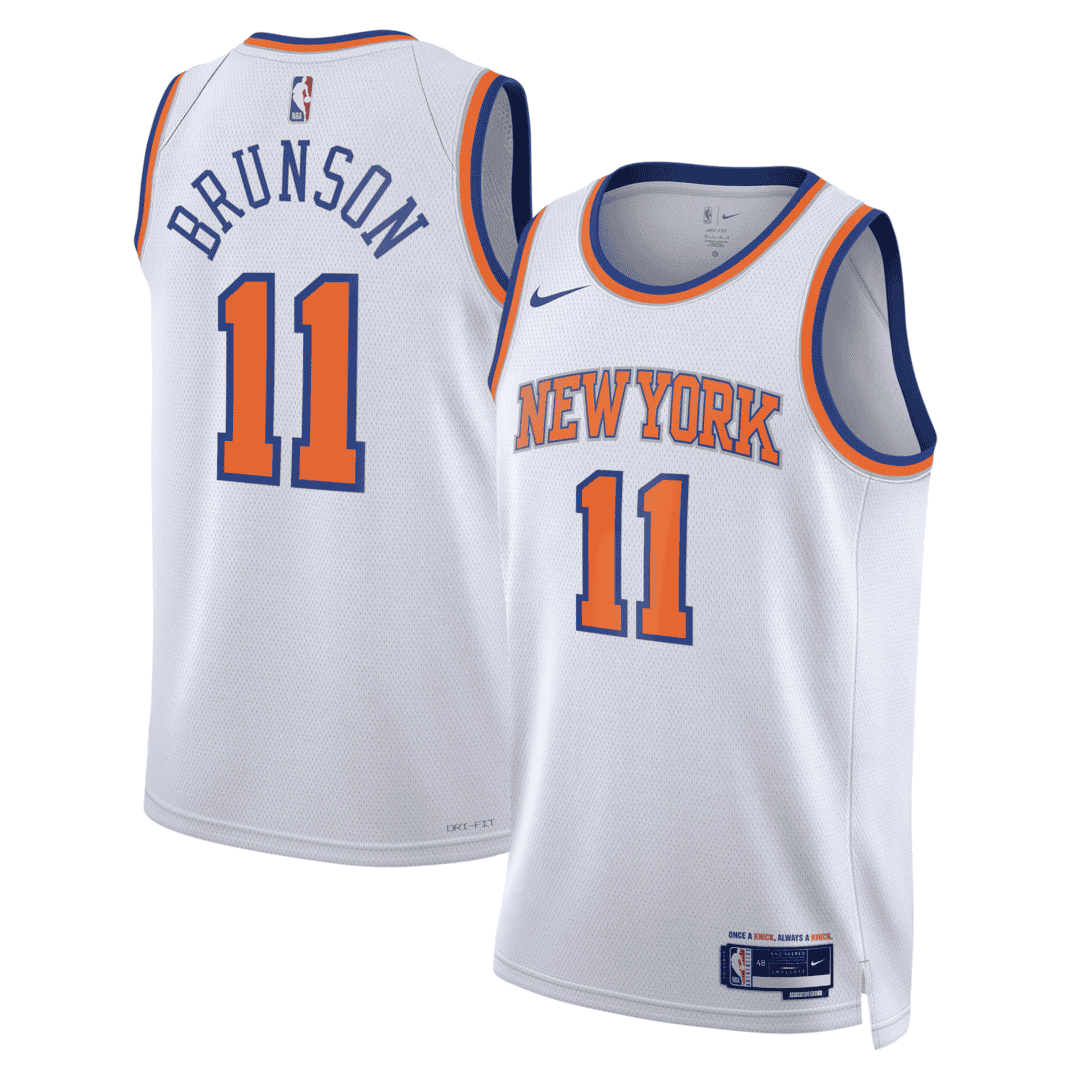 BRUNSON #11 New York Knicks Swingman NBA Jersey - Association Edition