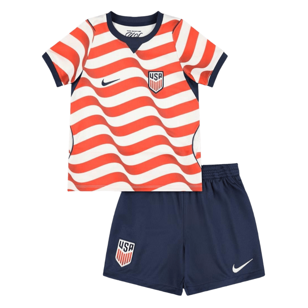 USA Home Kids Fan Jersey Shirt 2026 World Cup