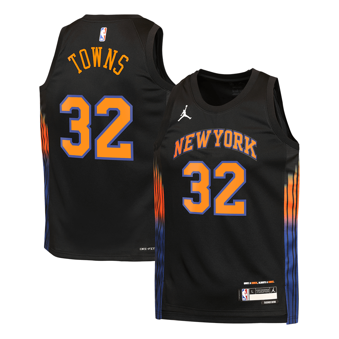 TOWNS #32 New York Knicks Swingman NBA Jersey - Statement Edition