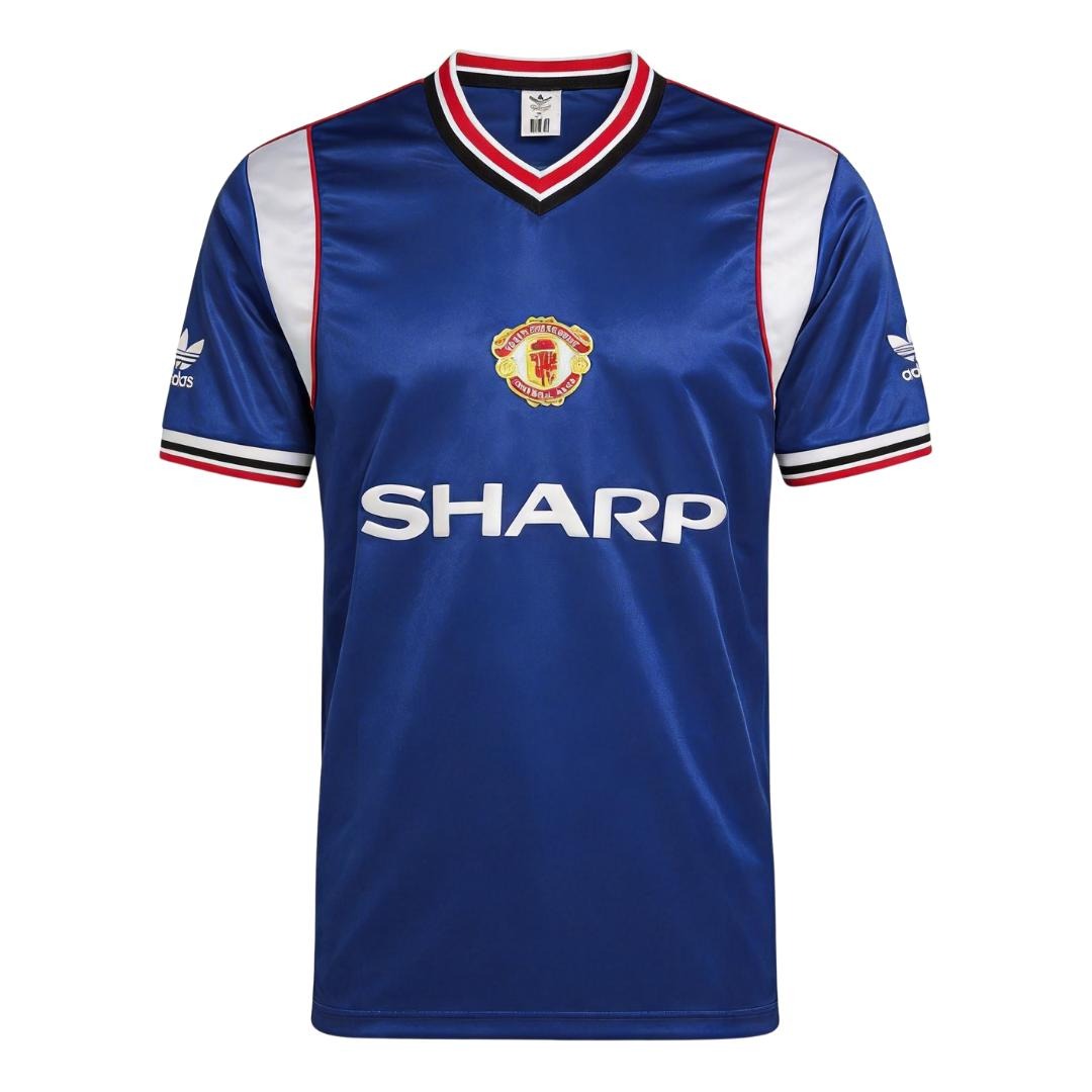 Retro Soccer Jersey Manchester United Third Away 1985