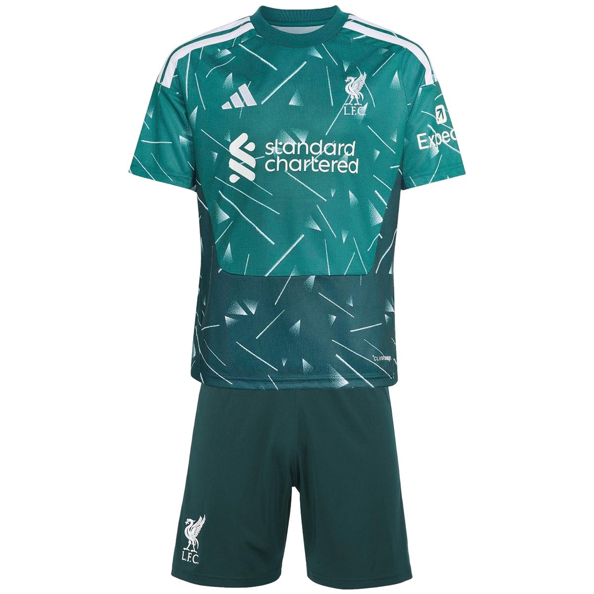 Kids Kit Liverpool Goalkeeper Soccer Jersey 2026/27 Green