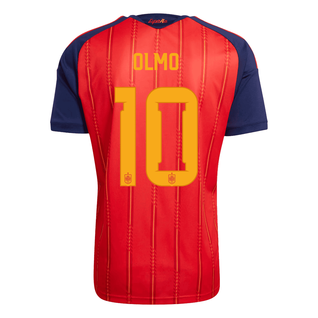 Spain OLMO 10 Home Fan Jersey World Cup 2026 - Champion