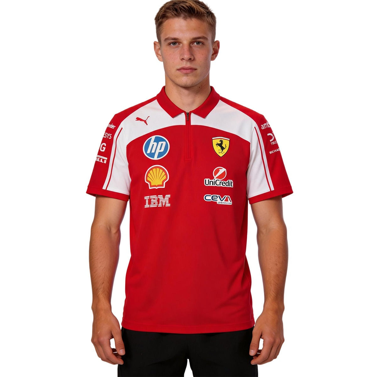 Ferrari F1 2026 Team Polo Red