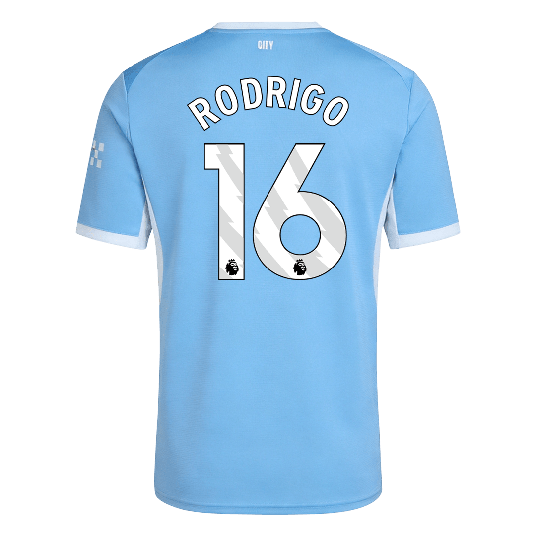 RODRIGO #16 Manchester City Home Fan Jersey Shirt 2026/27