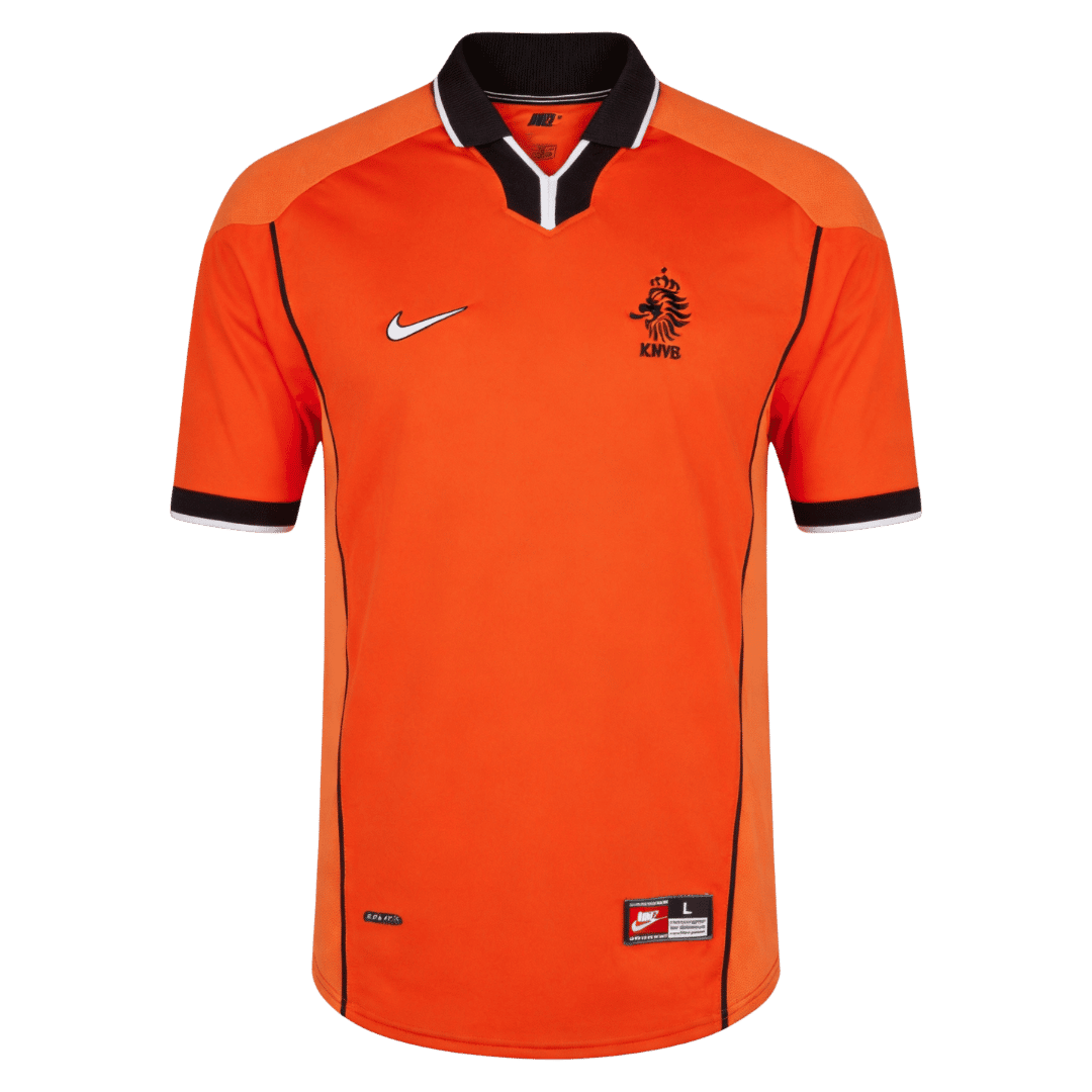 Retro Soccer Jersey Netherlands Home World Cup 1998