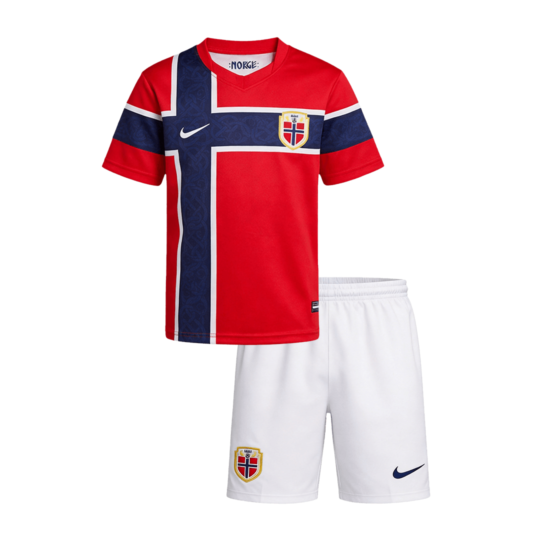 Norway Home Kids Fan Jersey Shirt 2026 World Cup