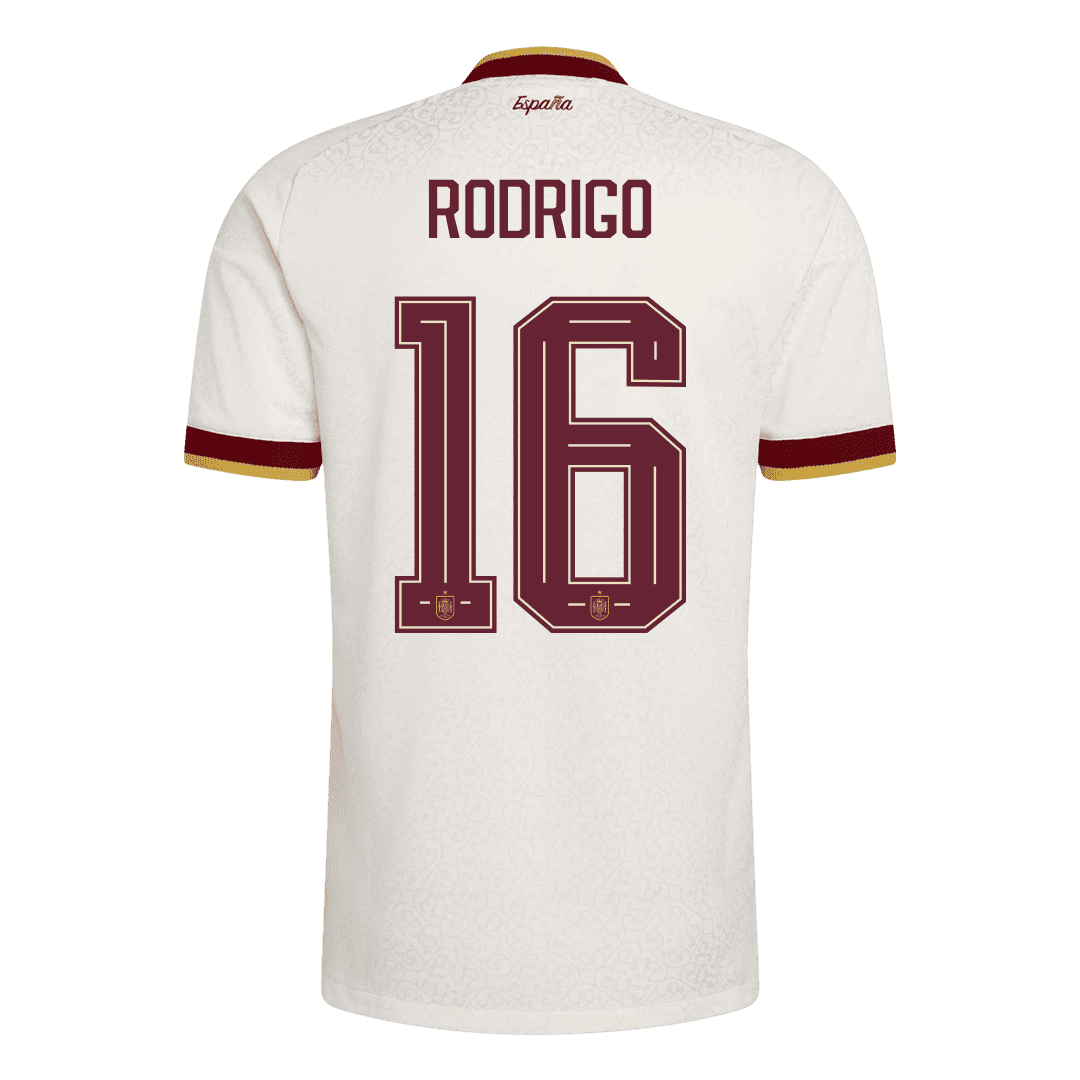Spain Home RODRIGO 16 Fan Jersey 2026 World Cup-Champion