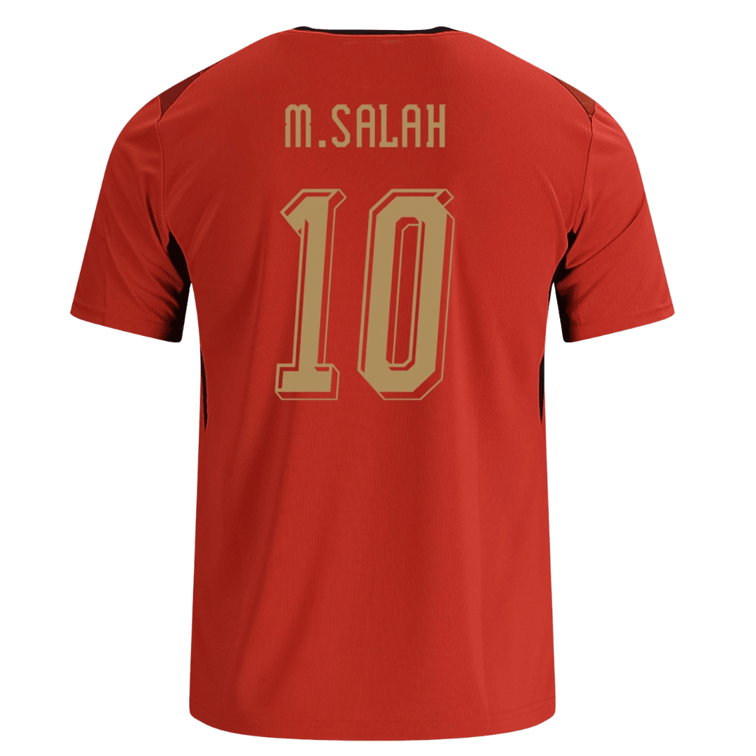 M.SALAH #10 Egypt Home Fan Jersey Shirt World Cup 2026