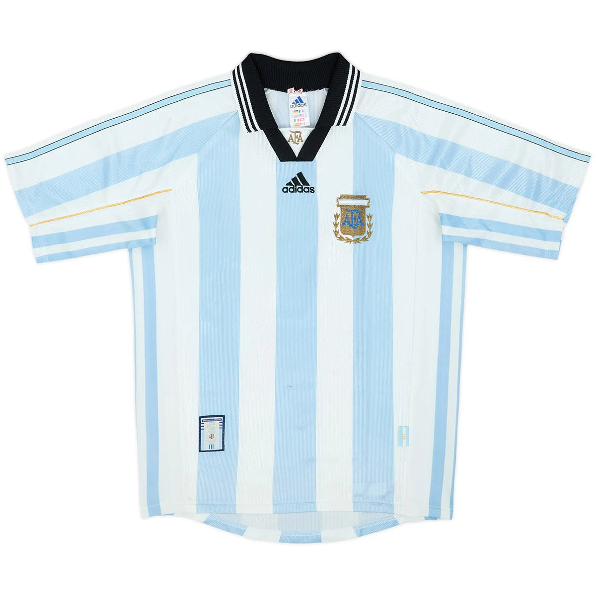 Retro Soccer Jersey Argentina Home World Cup 1998