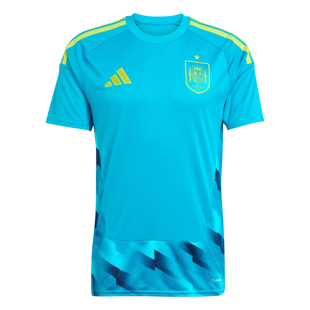 Spain Goalkeeper Fan Jersey Shirt 2026 World Cup