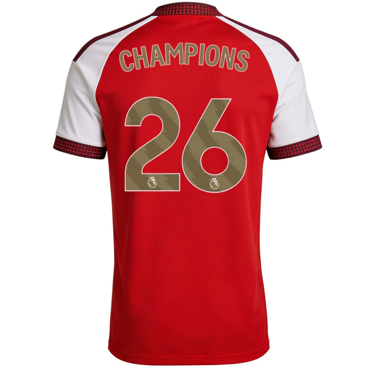 CHAMPIONS #26 Arsenal Home Women Soccer Jersey 2026/27