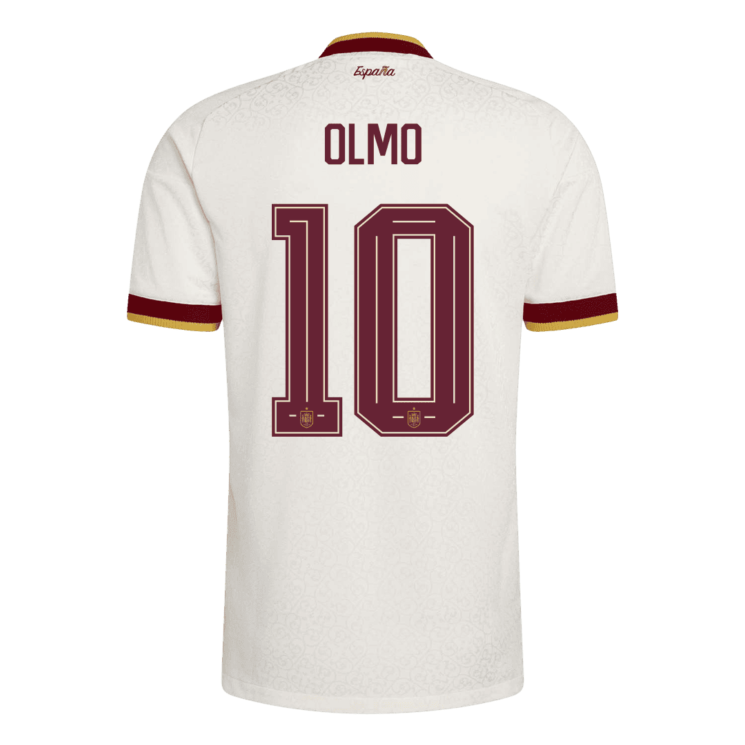 Spain OLMO 10 Away Authentic Player Jersey World Cup 2026 - Champion