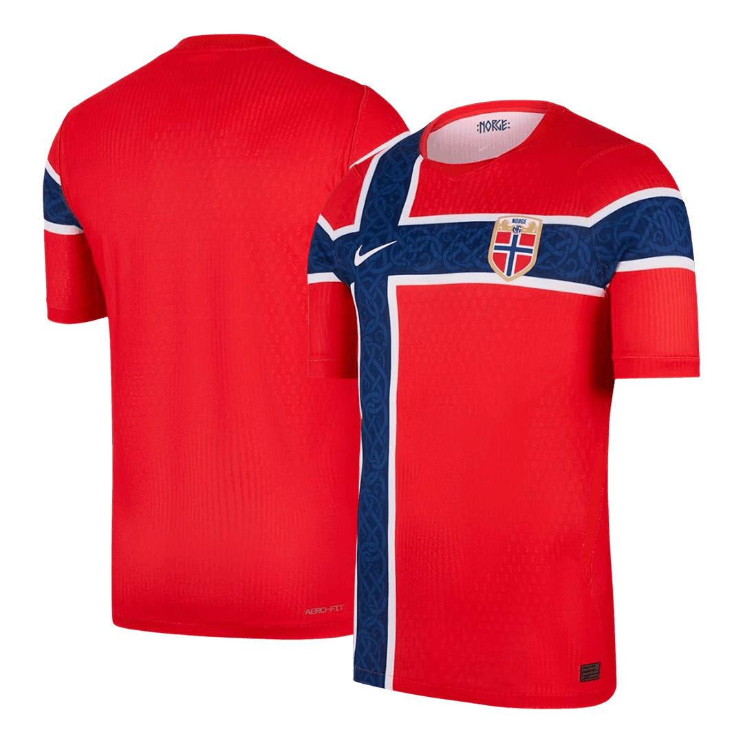Norway Home Authentic Player Jersey World Cup 2026