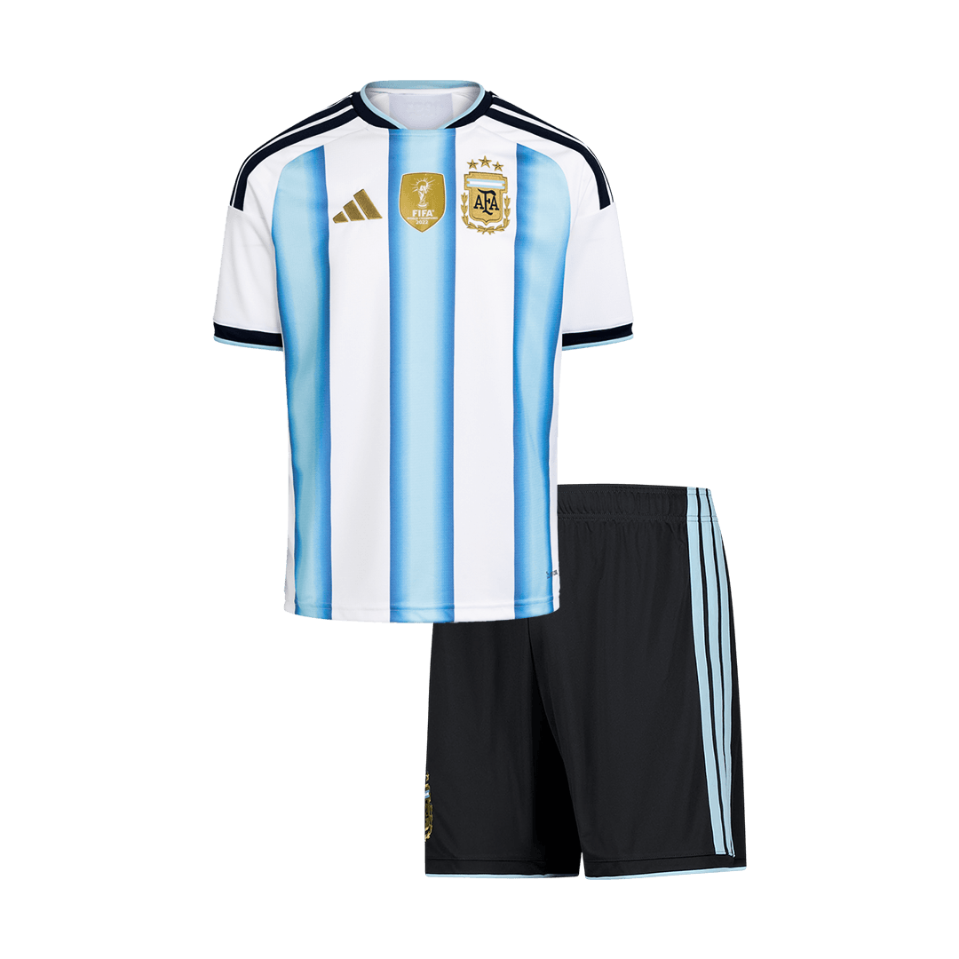 Argentina Home Kids Fan Jersey Shirt 2026 World Cup