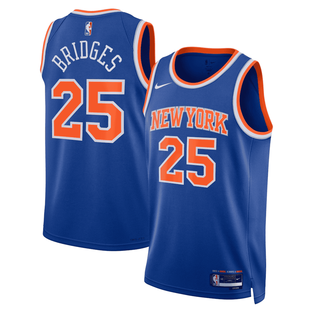 BRIDGES #25 New York Knicks Swingman NBA Jersey - Icon Edition