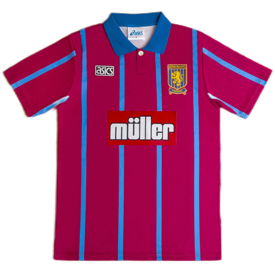 Aston Villa Home Retro Soccer Jersey 1993/95