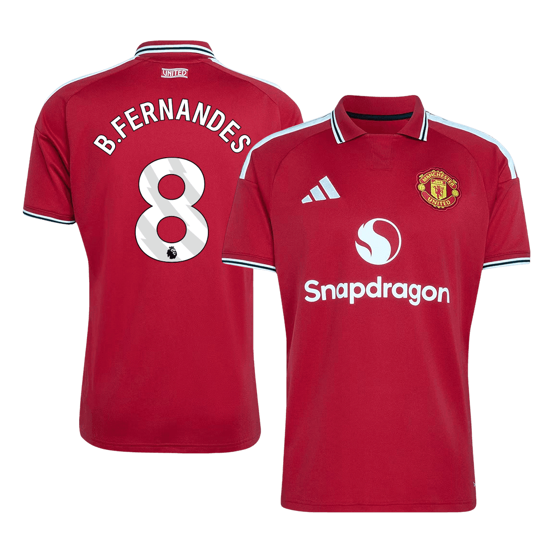 B.FERNANDES #8 Manchester United Home Fan Jersey Shirt 2026/27