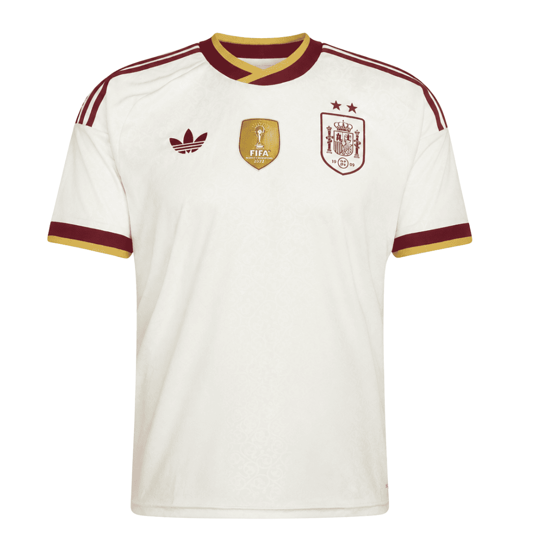 Spain Away Authentic Player Shirt 2026 World Cup - Champion