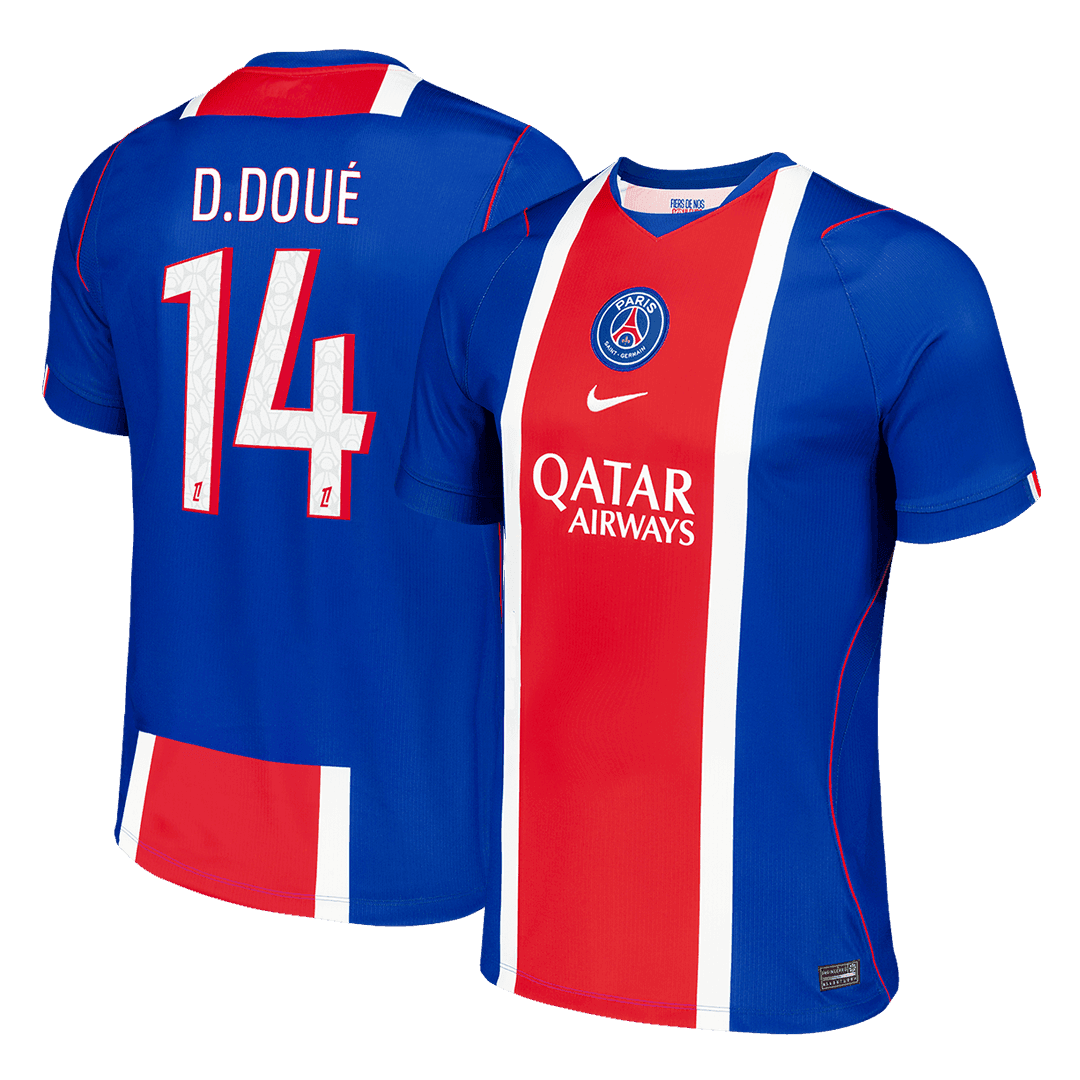 D.DOUÉ #14 PSG Home Fan Jersey 2026/27