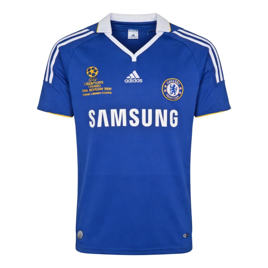Chelsea Home Retro Jersey 2008 - UCL Final