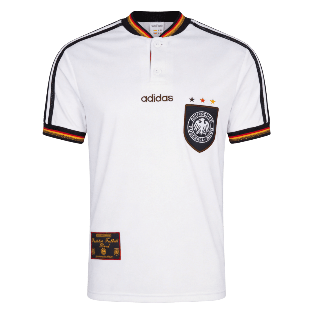 Germany Home Retro Fan Jersey 1996 Euro Cup