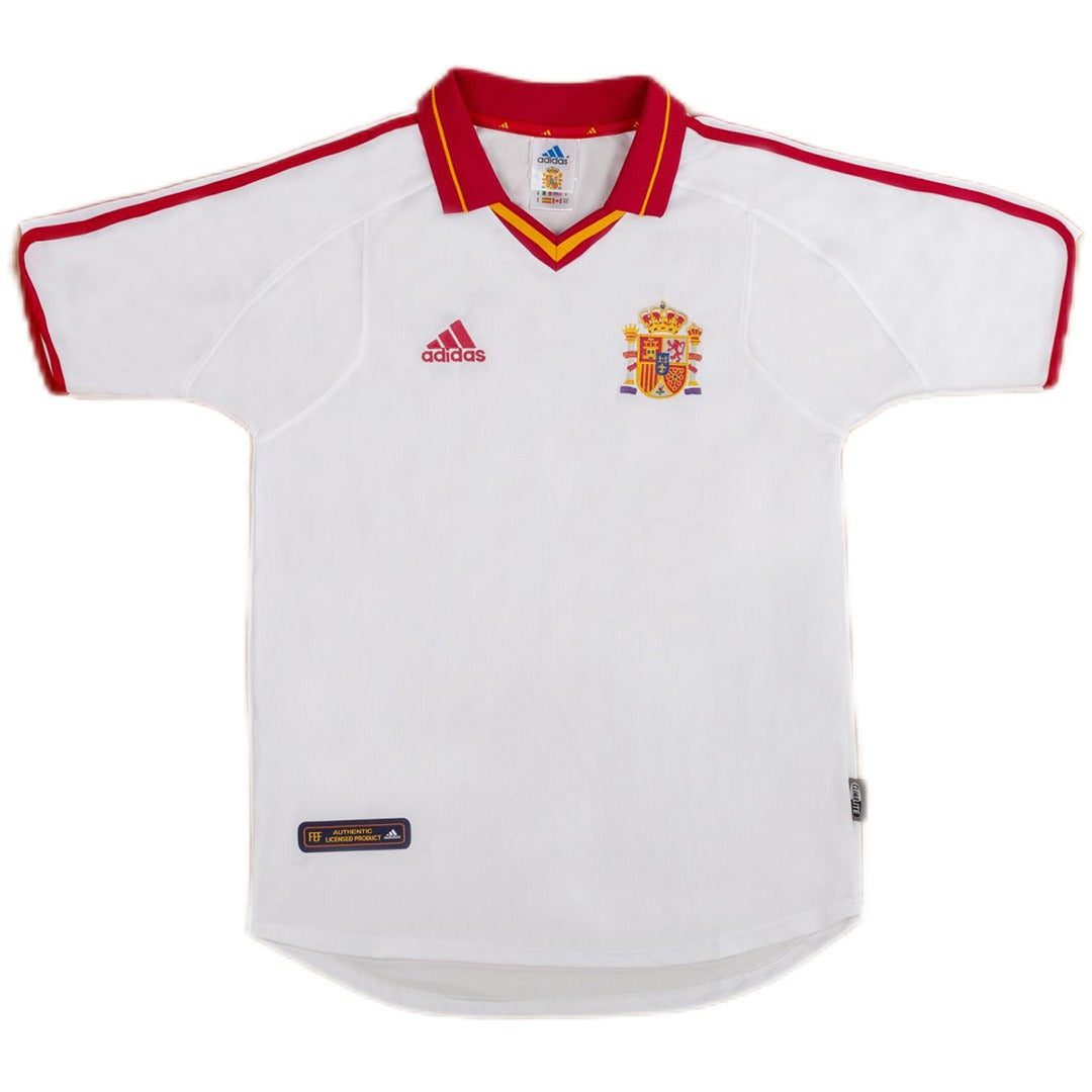 Spain Away Retro Jersey Euro Cup 2000