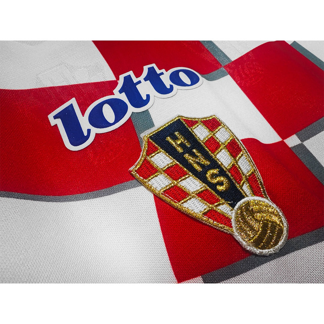 Retro Soccer Jersey Croatia Home World Cup 1998