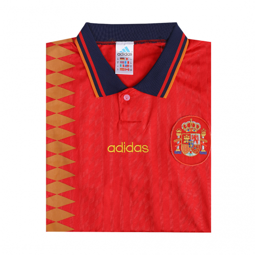 Spain Home Retro Jersey World Cup 1994