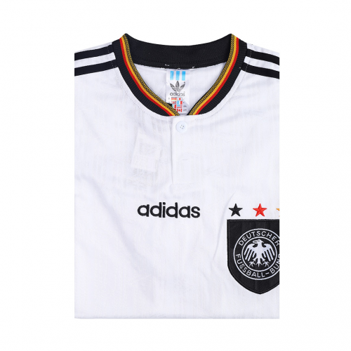 Germany Home Retro Fan Jersey 1996 Euro Cup