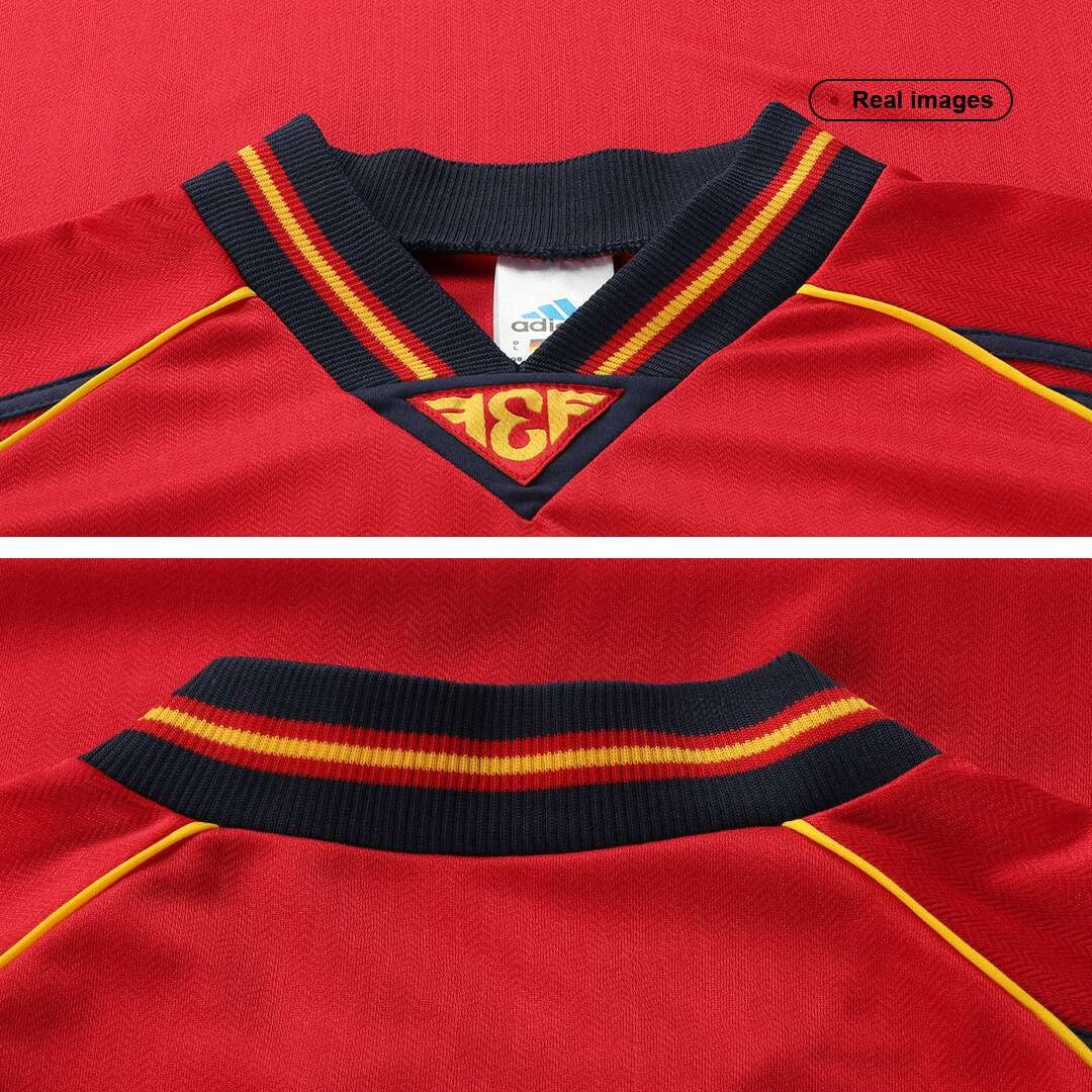Spain Home Retro Jersey World Cup 1998