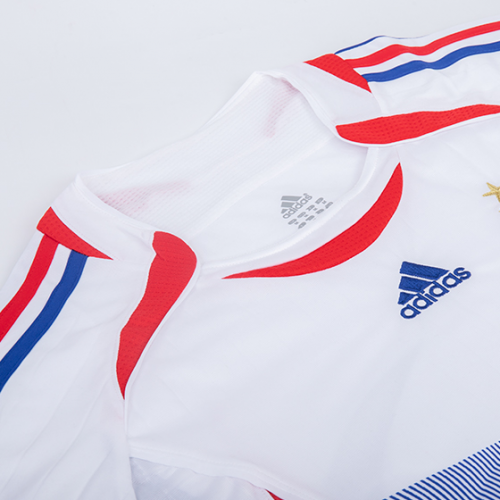 Retro Soccer Jersey France Away World Cup 2006