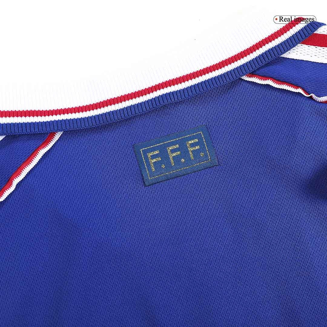Retro Soccer Jersey France Home World Cup 1998