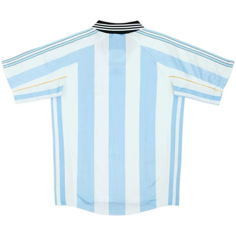 Retro Soccer Jersey Argentina Home World Cup 1998