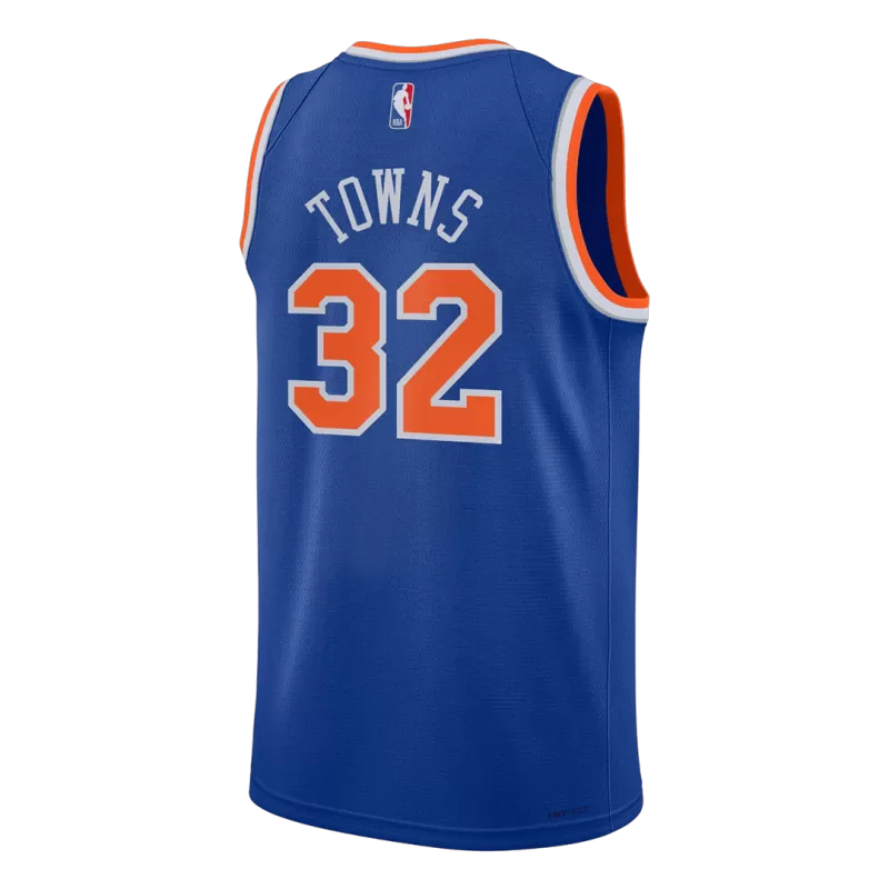 TOWNS #32 New York Knicks Swingman NBA Jersey - Icon Edition
