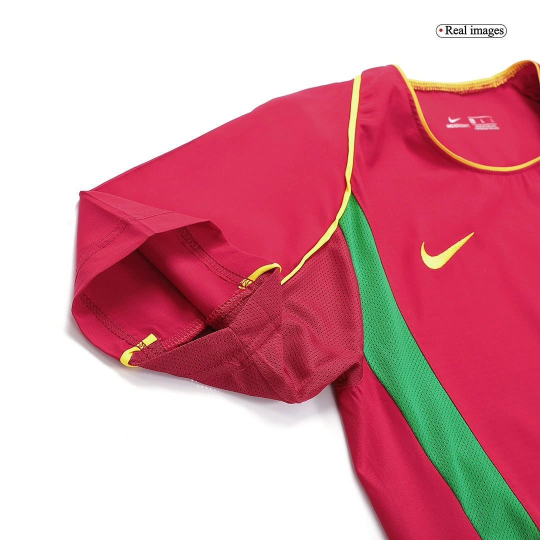 Retro Soccer Jersey Portugal Home World Cup 2002