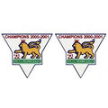 2000/01 Premier League Champion Patch*2