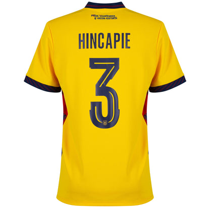 Ecuador Home Hincapie 3 Fan Jersey Shirt 2026-2027