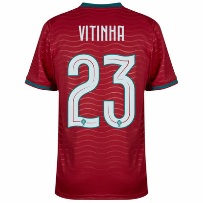 Portugal Vitinha 23 Home Fan Jersey 2026 World Cup