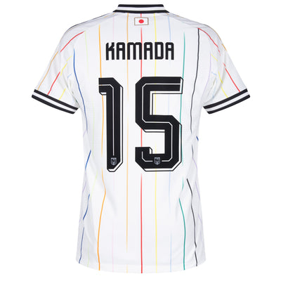 Japan Away Fan Jersey Kamada 15 Shirt 2026-2027 (Official Printing)