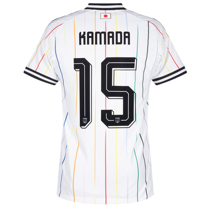 Japan Away Fan Jersey Kamada 15 Shirt 2026-2027 (Official Printing)