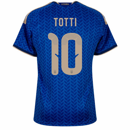 Italy Home Fan Jersey Totti 10 Shirt 2026-2027 (Official Printing)