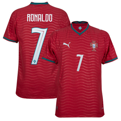 Portugal Ronaldo 7 Home Fan Jersey 2026 World Cup