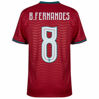 Portugal Bruno Fernandes 8 Home Fan Jersey 2026 World Cup