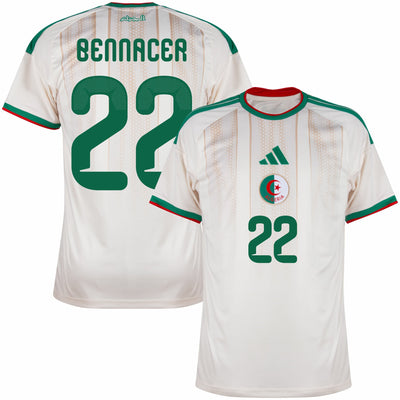 Algeria Home Fan Jersey Bennacer 22 Shirt 2026-2027 (Official Printing)