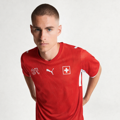 Switzerland Home Authentic Player World Cup 2026