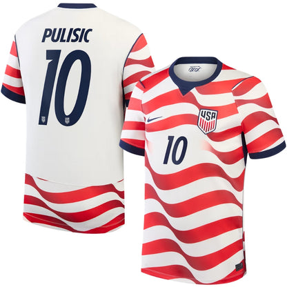 Usa Home Pulisic 10 Fan Jersey World Cup 2026